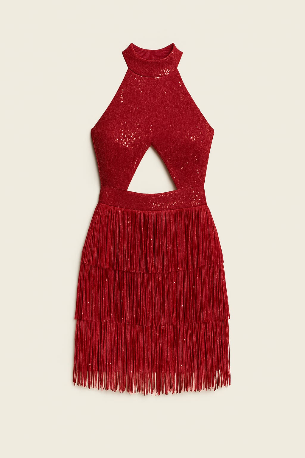 Scarlet Cutout Mini Dress