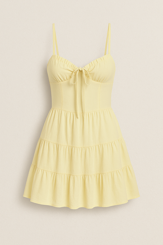 Golden Hour Flare Dress
